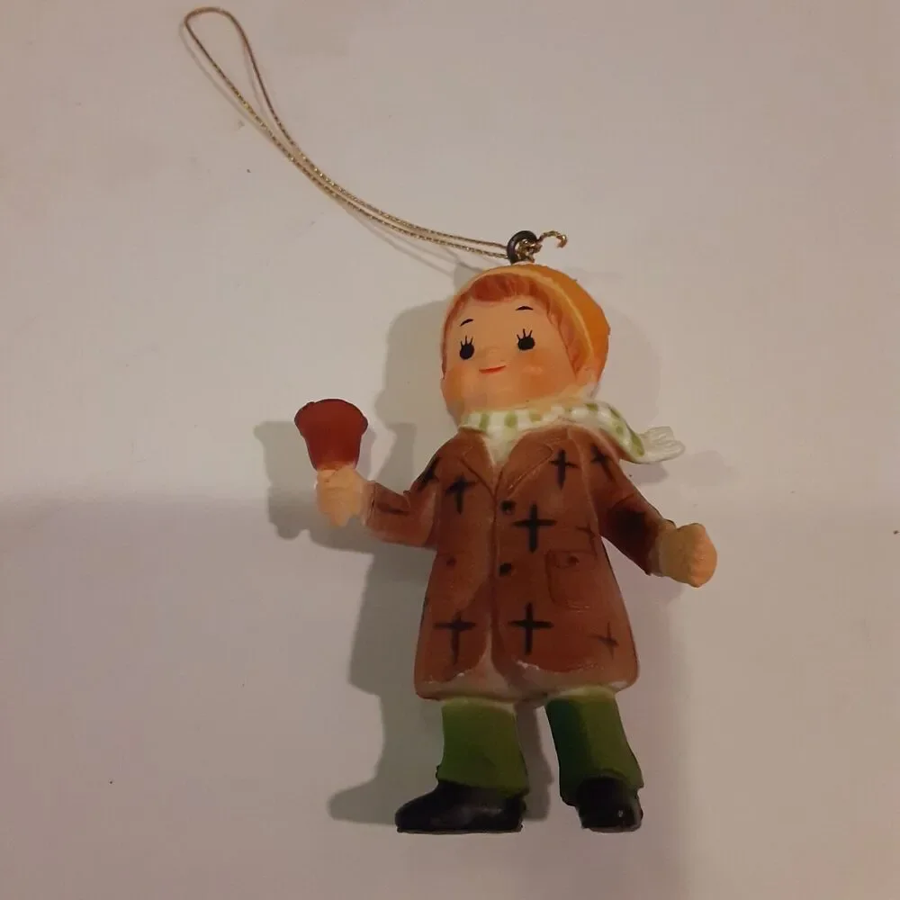 Vintage 3pc Ornament Collection Christmas Retro